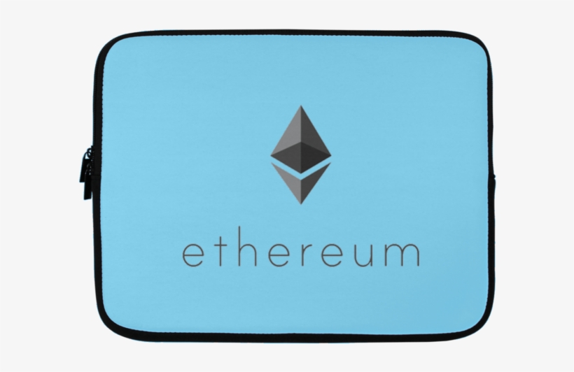 Ethereum Logo - Laptop Sleeve - 13 Inch - Ethereum, transparent png download