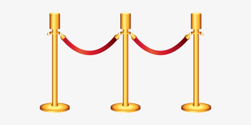 0, - Free Red Carpet Ropes Clipart, transparent png download