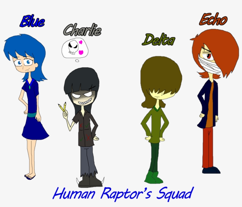 Human Raptor's Squad - Human, transparent png download