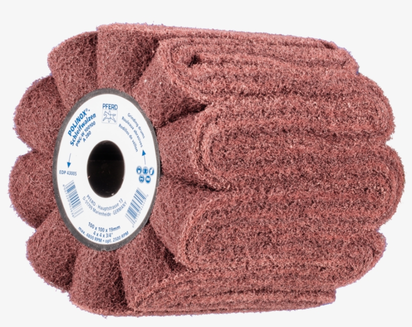Non Woven Tools - Pferd Polinox -schleifwalze Png-w 100100 A 280, transparent png download