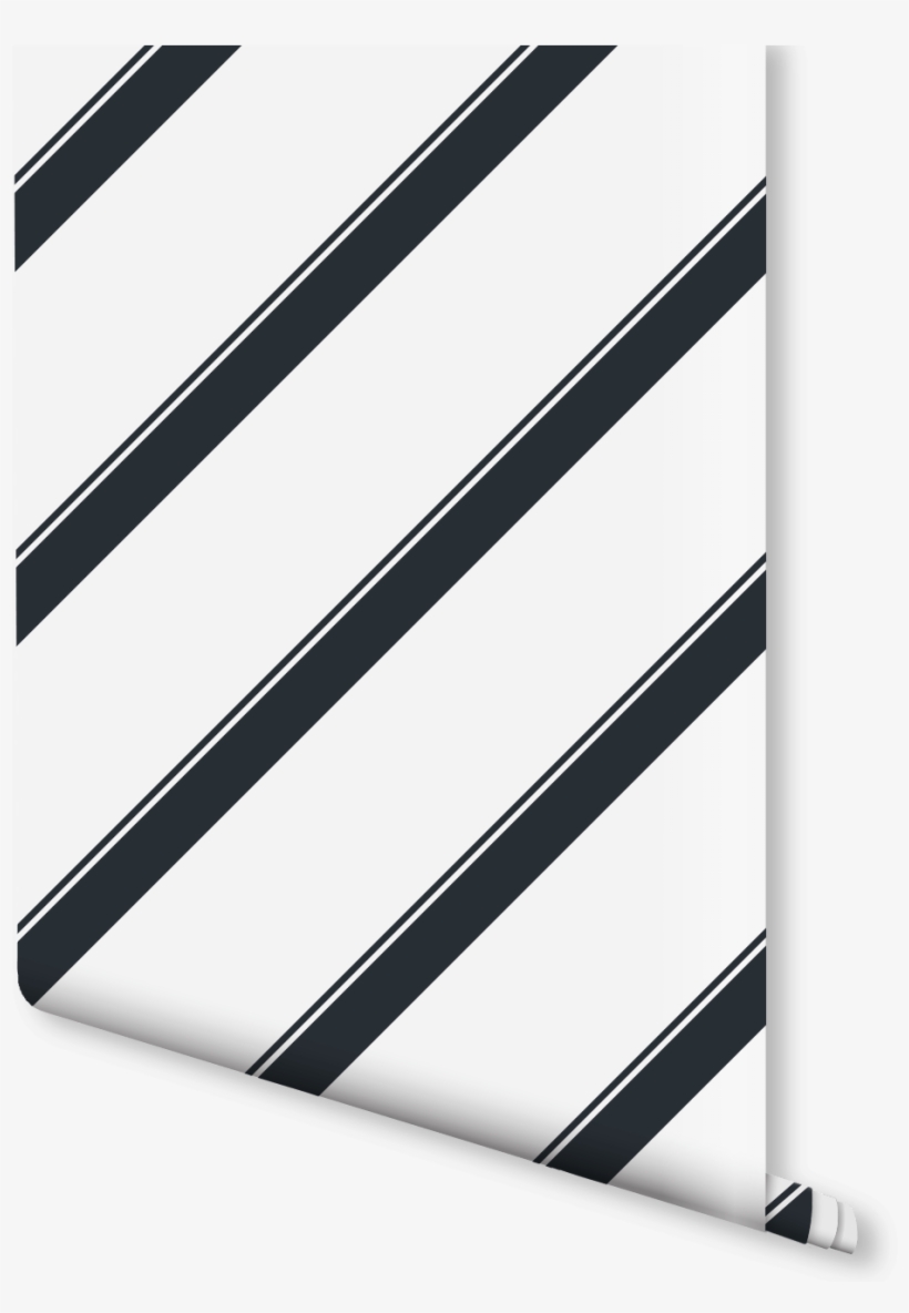 Add A Modern Edge To Your Interiors With A Striped - Monochrome, transparent png download