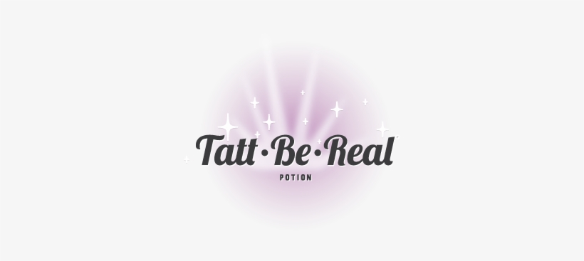 Tatt Be Real® Potion Logo - Beth Custom Made Name Pouch, Make Up, Pencils,, transparent png download