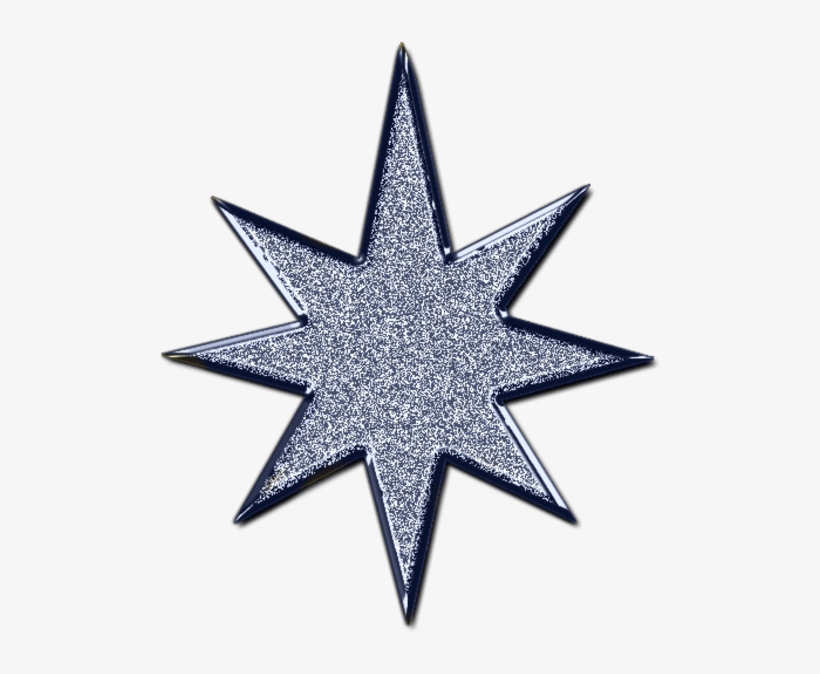 Silver Glitter Star Clipart 2 By Stephanie - Glitter Clipart, transparent png download