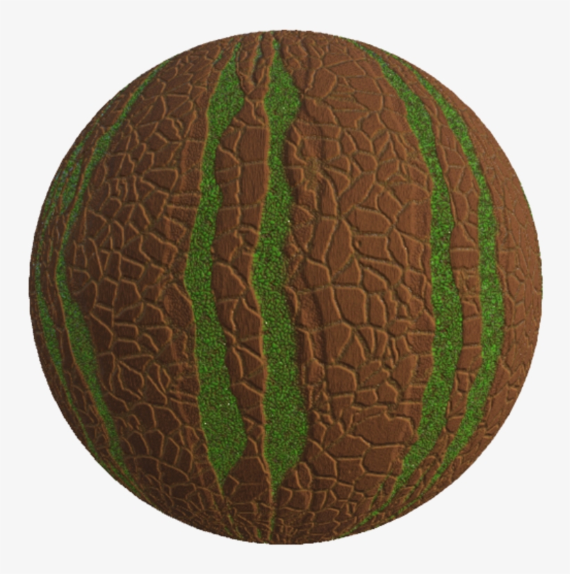 Mossy Stylized Tree Bark - Circle, transparent png download