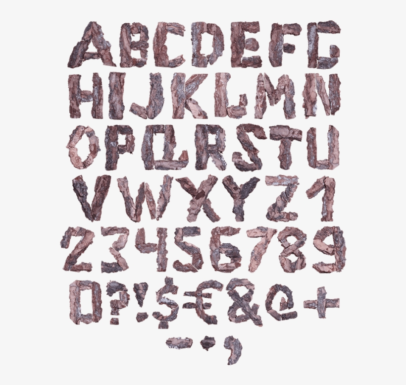 Bark Font - Font, transparent png download