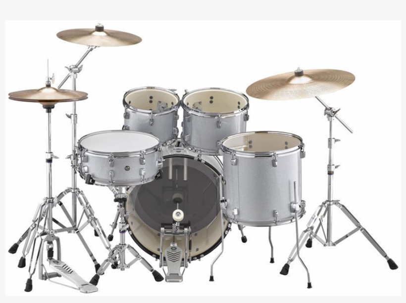 Yamaha Rydeen Studio Silver Glitter 11883136 800 - Yamaha Rydeen 20" Batterie Avec Hardware Silver Sparkle, transparent png download