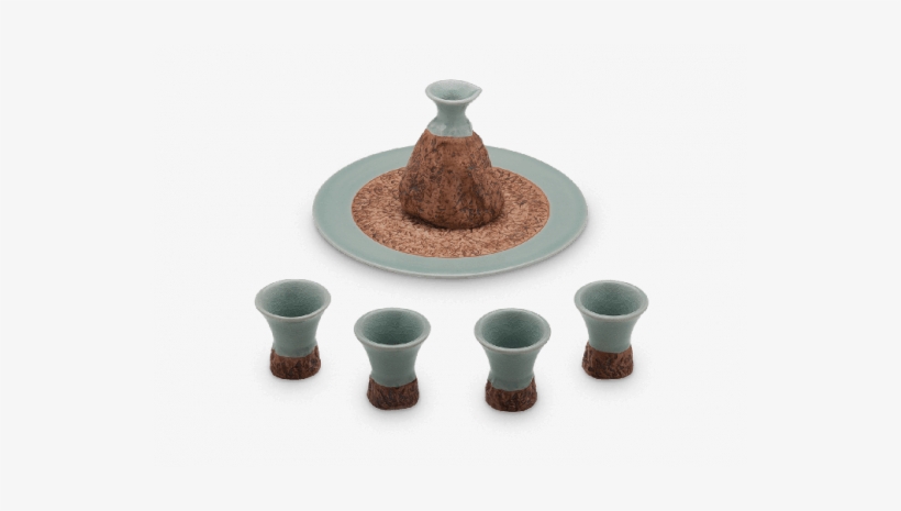 Tree Bark Decanter Set - Bark, transparent png download