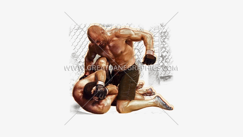 Fighter Vector Bodybuilder - Decal, transparent png download