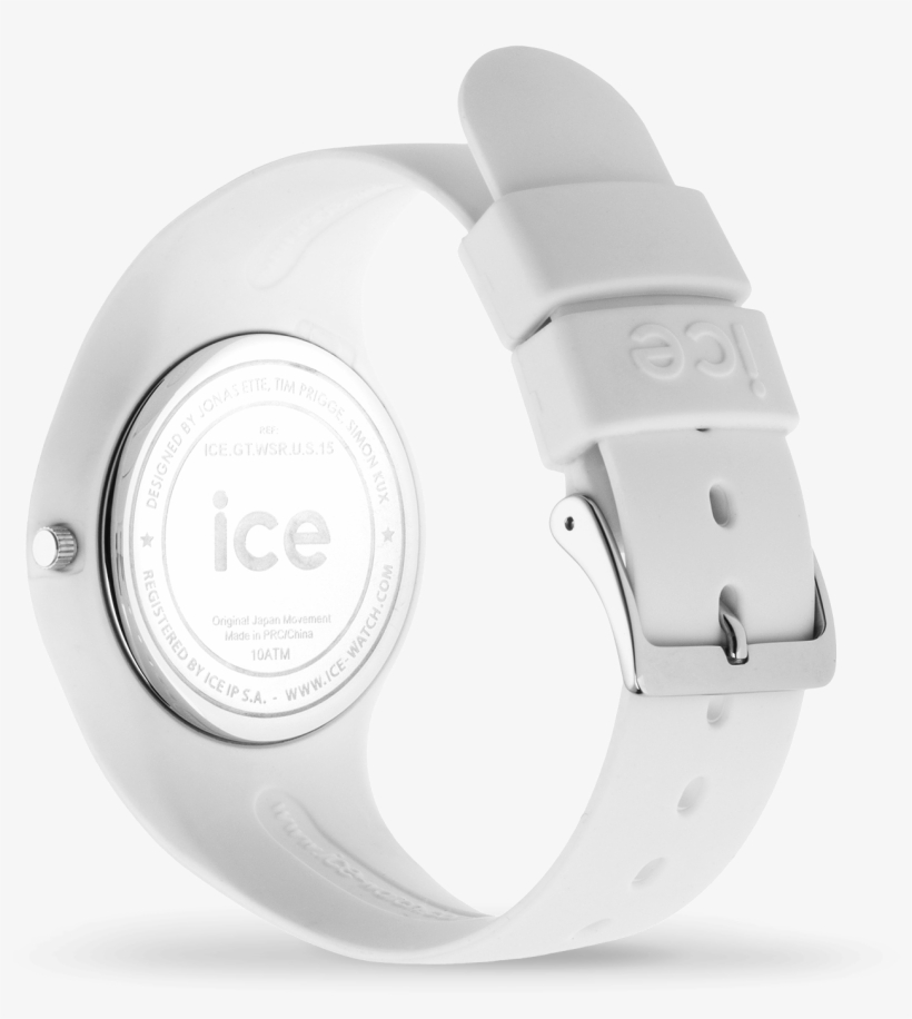 ice glitter white silver