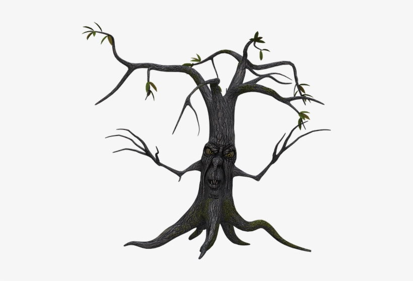 Tree, Digital Art, Isolated, Without Leaves, Leafless - Tree, transparent png download