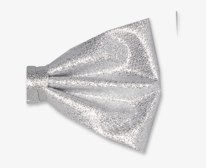 Bow Tie Silver Glitter - Sølv Glitter Butterfly, transparent png download
