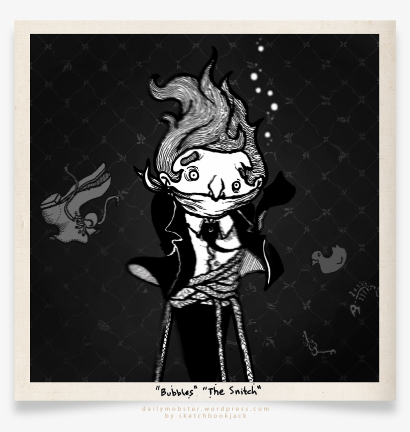 “bubbles The Snitch” - Illustration, transparent png download