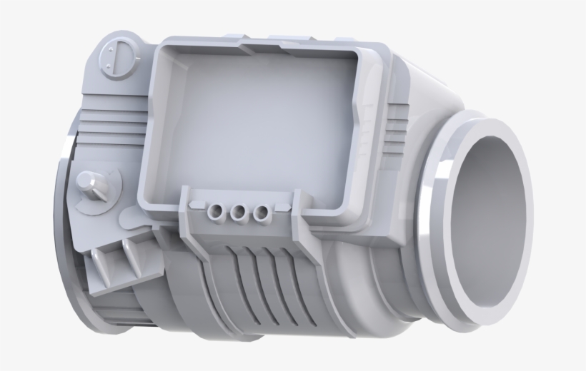 Wip - Pip Boy 3000 3d Model, transparent png download