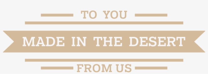 Desert Provisions Made In The Desert - Illustration, transparent png download
