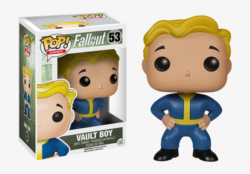 Vault Boy Pop Vinyl Figurine - Fallout Vault Boy Pop, transparent png download