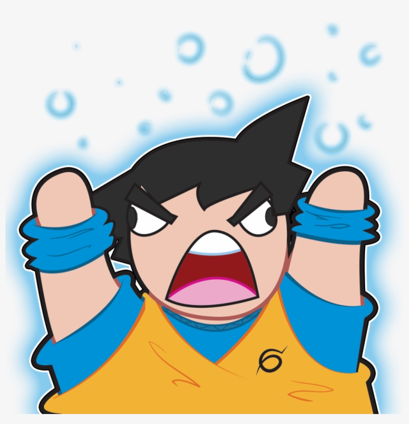 Goku Emote - Cartoon, transparent png download