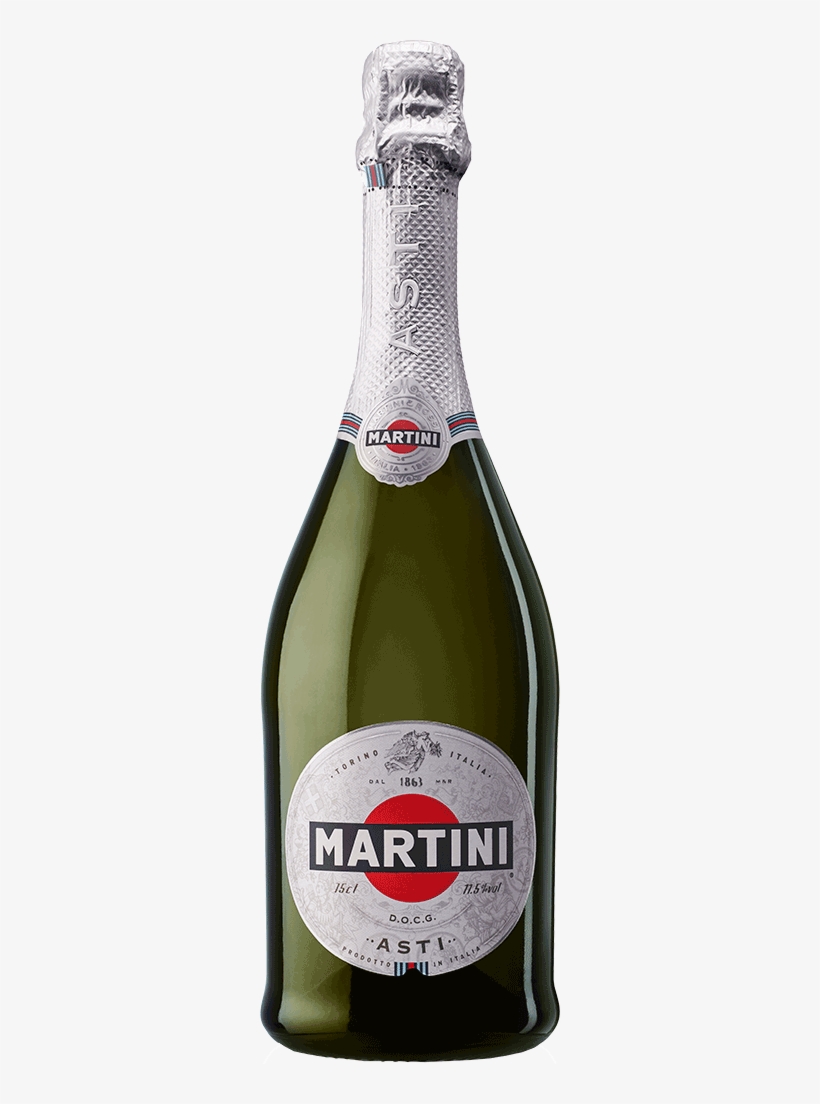 Martini Asti Docg - Martini & Rossi Martini Asti - Sparkling Wine, transparent png download