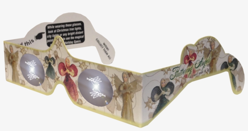 Angels 3d Glasses - Snowman Holiday Specs 3-d Glasses For Christmas Lights, transparent png download