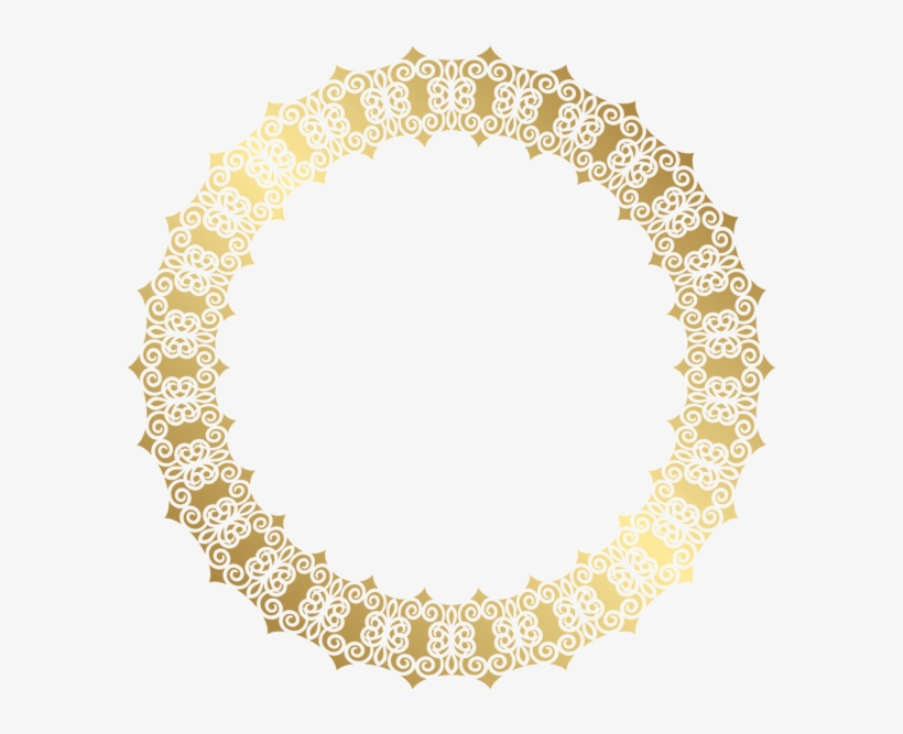 Garland Clipart Pearl - Flower Circle Border Transparent, transparent png download