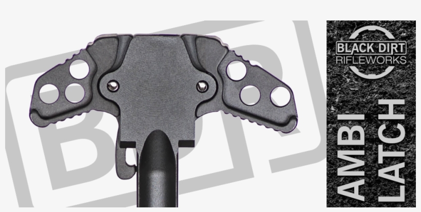 Ambi Charging Handle - Ar 15 Charging Handle Skeletonized, transparent png download