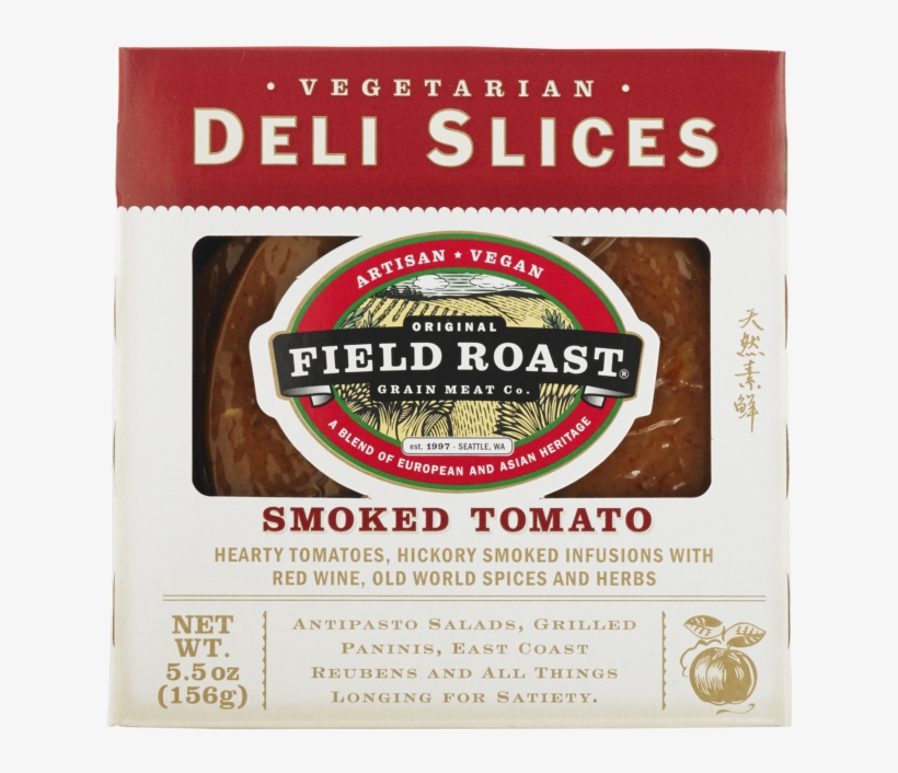 Smoked Tomato Deli Slices - Field Roast Lentil Sage Deli Slices, transparent png download