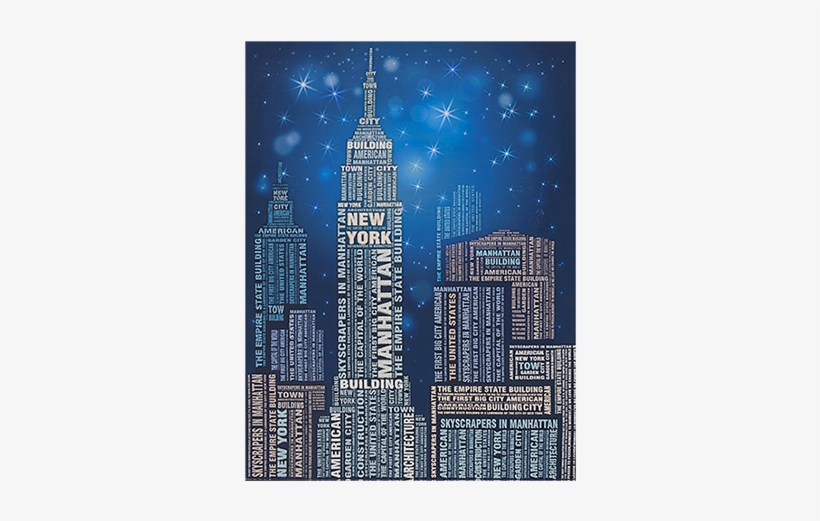 Image For 24x32" New York Skyscraper Painting From - Skyscraper Painting, transparent png download