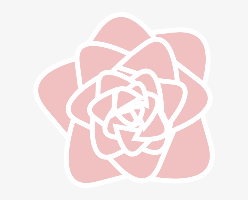 Pink Rose Clipart Pearl - Small Pink Rose, transparent png download
