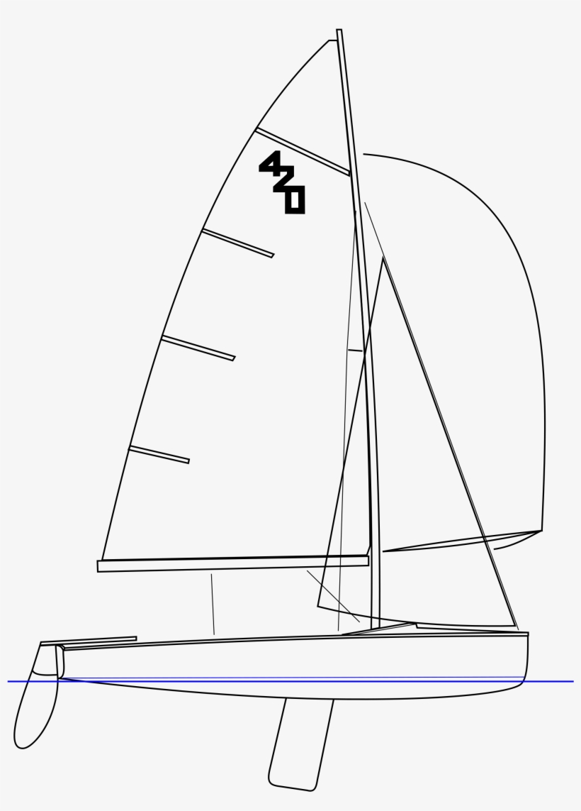 Open - International 420 Class Dinghy, transparent png download