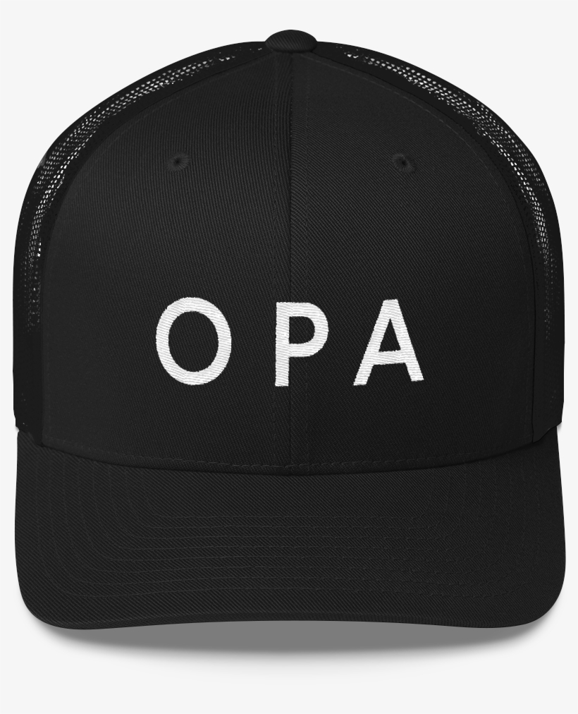 Olivia Pope Associates Mesh Cap - Black Cap Black Embroidery, transparent png download