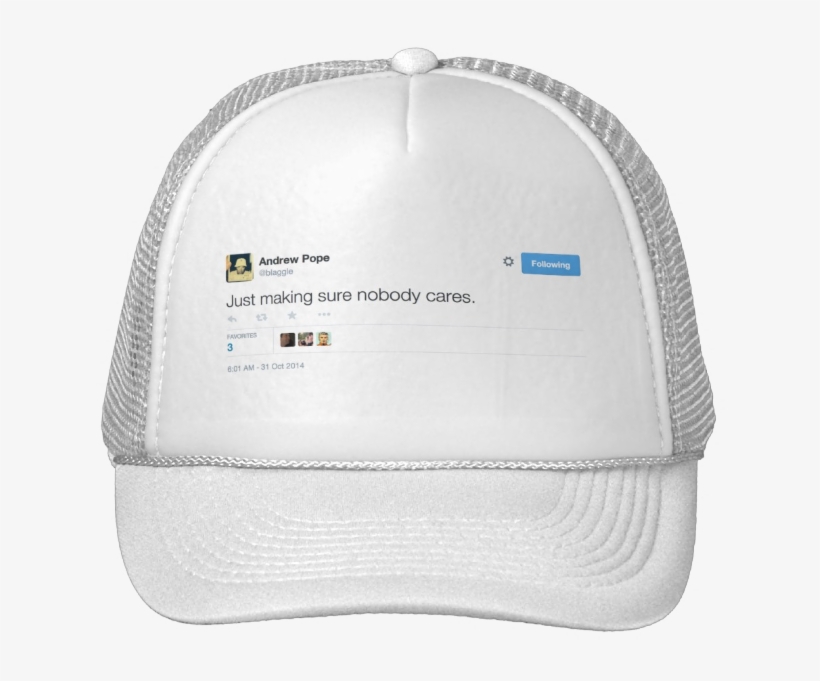 Andrew Pope Trucker Hat - Hat, transparent png download