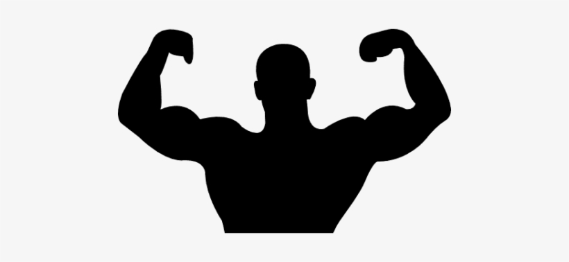 Clip Library Library Png Free Images Toppng Transparent - Silhouette Muscle Png, transparent png download