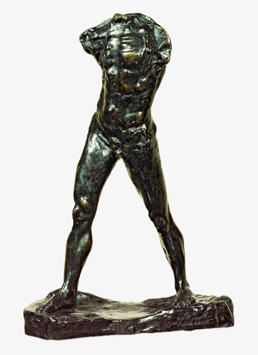 Millais, Sir John Everett - Giclee Painting: Rodin's The Walking Man, 1877, 24x18in., transparent png download