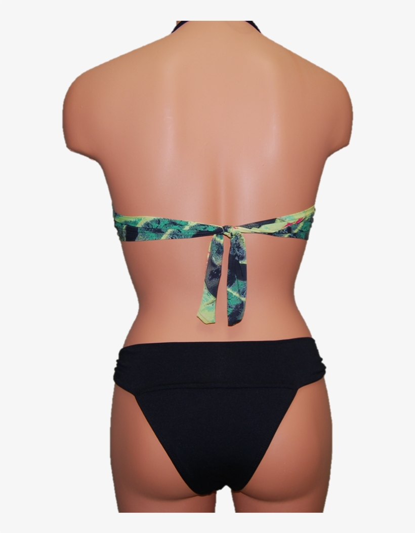 Tropical Forest Bikini Top - Bikini, transparent png download