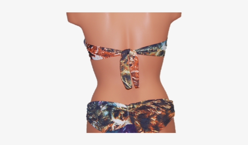 Mix Tie-dye Bikini Bottom - Swimsuit Bottom, transparent png download