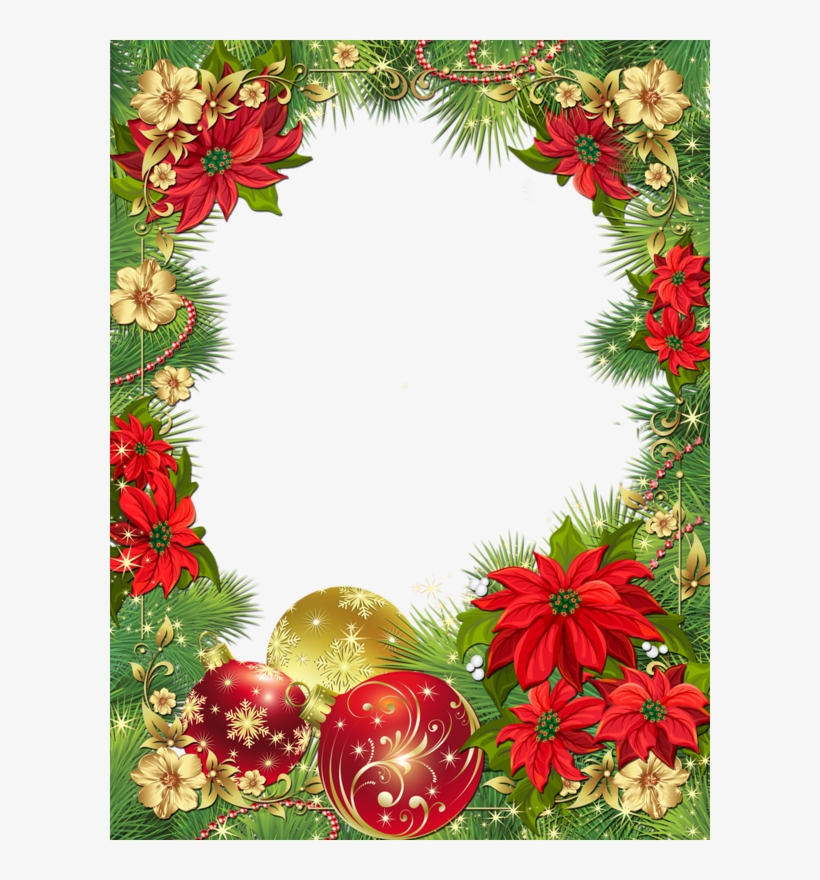 Christmas Star - Frame Merry Christmas Png, transparent png download