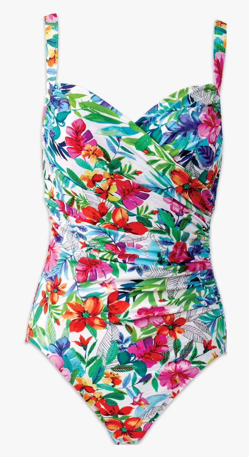 Birds Of Paradise Swimsuit - Swimsuit Top, transparent png download