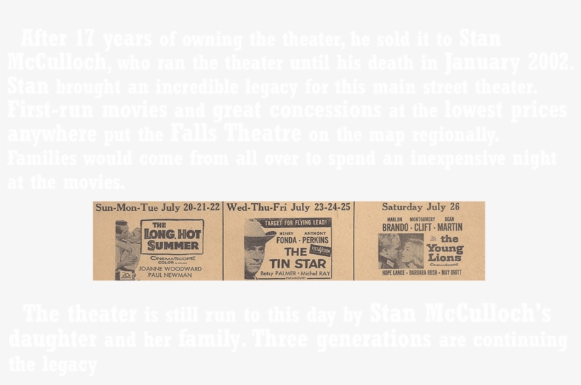 The Falls Theater, transparent png download