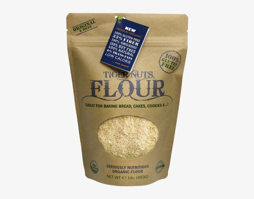 Premium Organic Tiger Nuts Flour - Tiger Nuts Flour, transparent png download