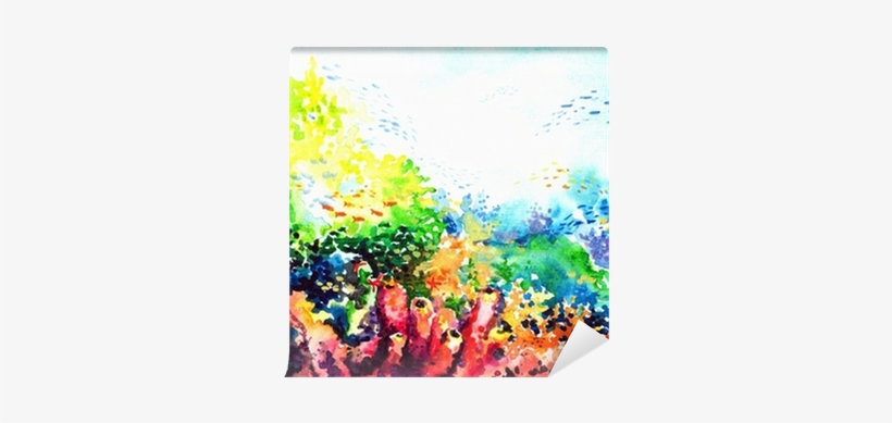 Coral Reef Watercolor, transparent png download
