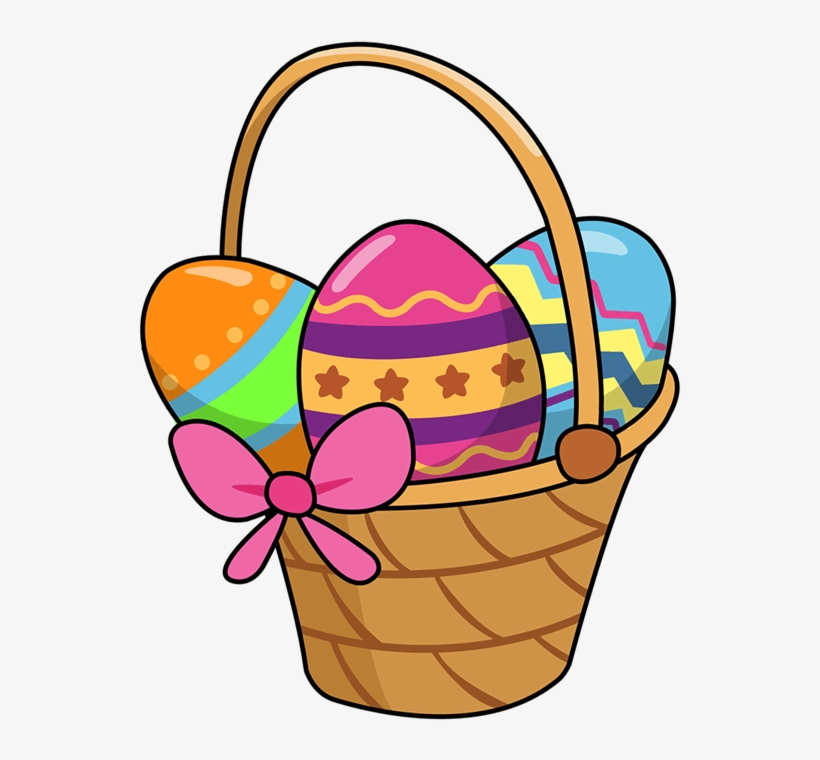 Happy Easter Images - Easter Basket Clipart Free, transparent png download