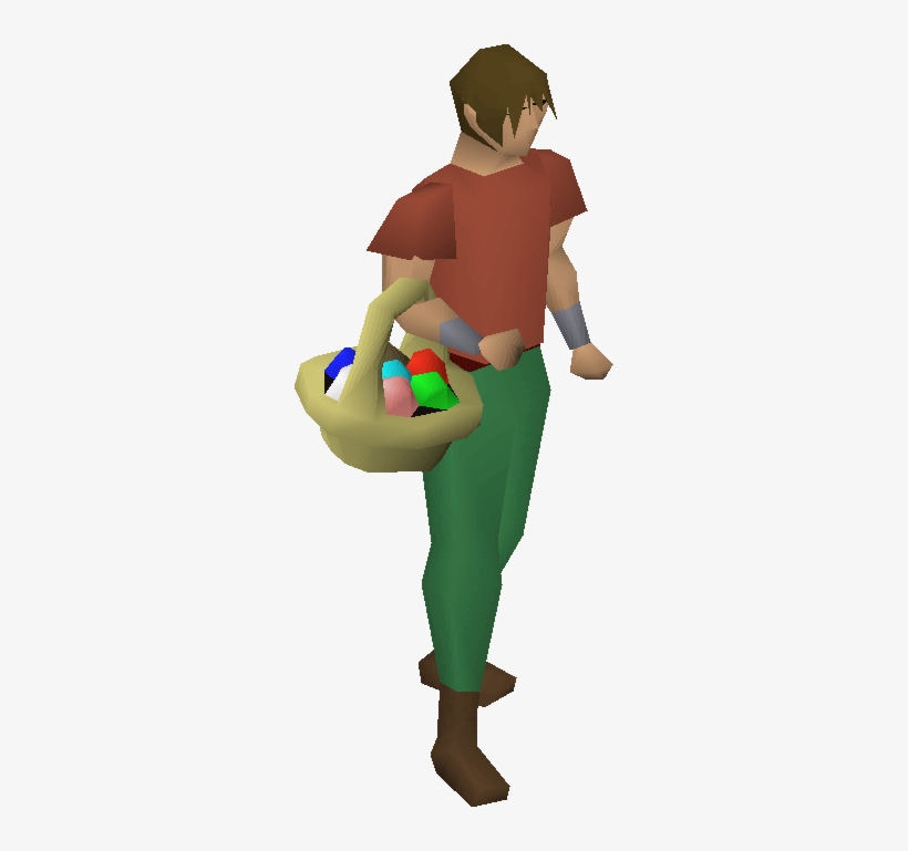 Easter Basket Equipped - Easter Basket, transparent png download