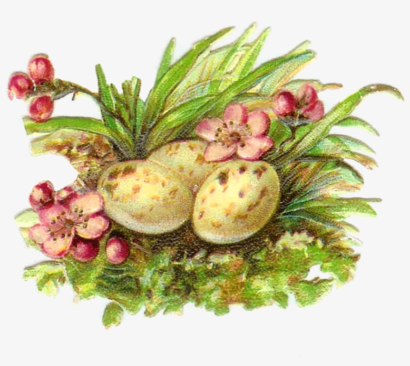 Vintage Easter Clipart - Victorian Easter Clip Art, transparent png download