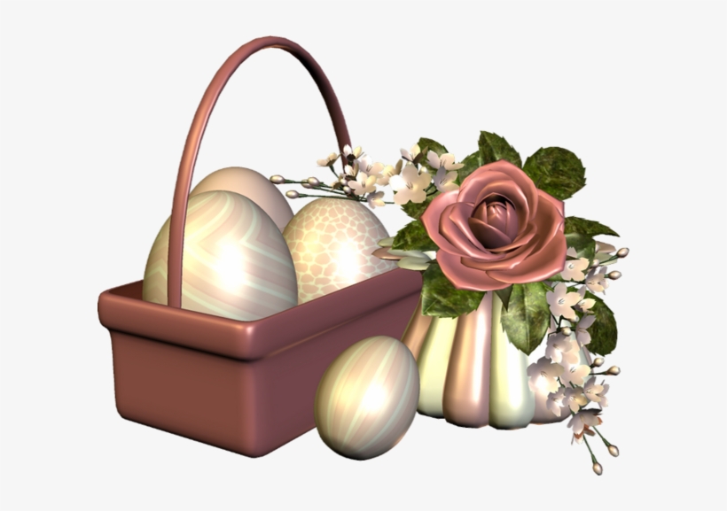 Panier D'oeufs De Pâques - Easter, transparent png download