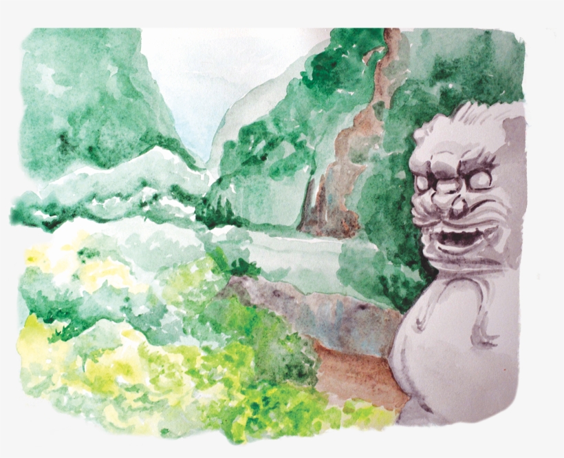 A Series Of Watercolors That Illustrate The Quiet Spaces - Watercolor Paint, transparent png download
