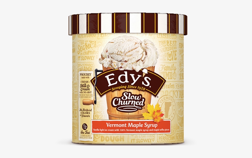 Vermont Maple Syrup - Dreyer's Caramel Ice Cream, transparent png download
