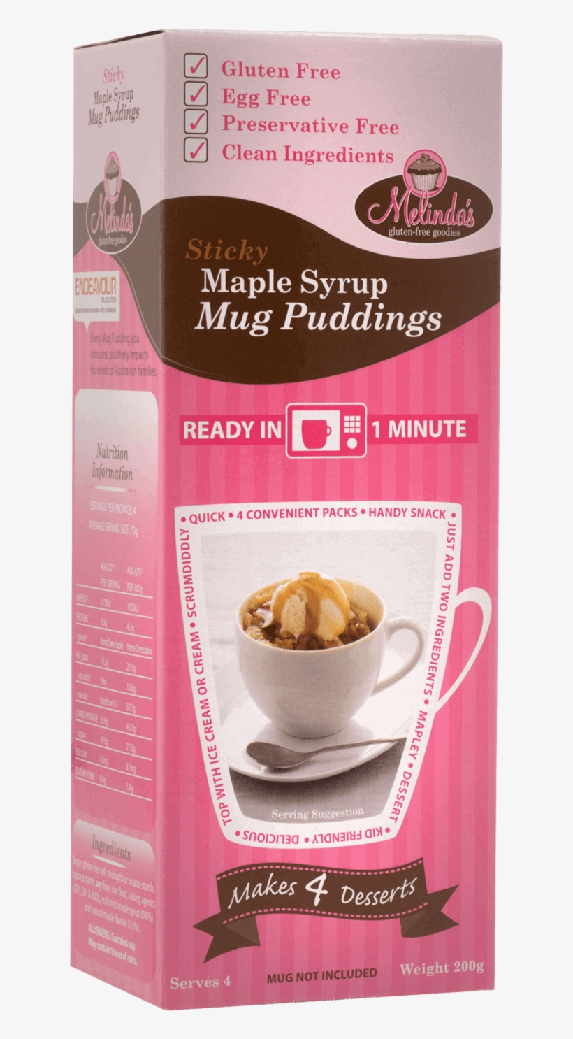 Melindas Gluten Free Brownie Mug, transparent png download