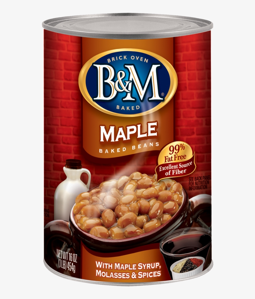 B&m® Baked Beans With Maple Flavor - Boston Baked Beans Can, transparent png download