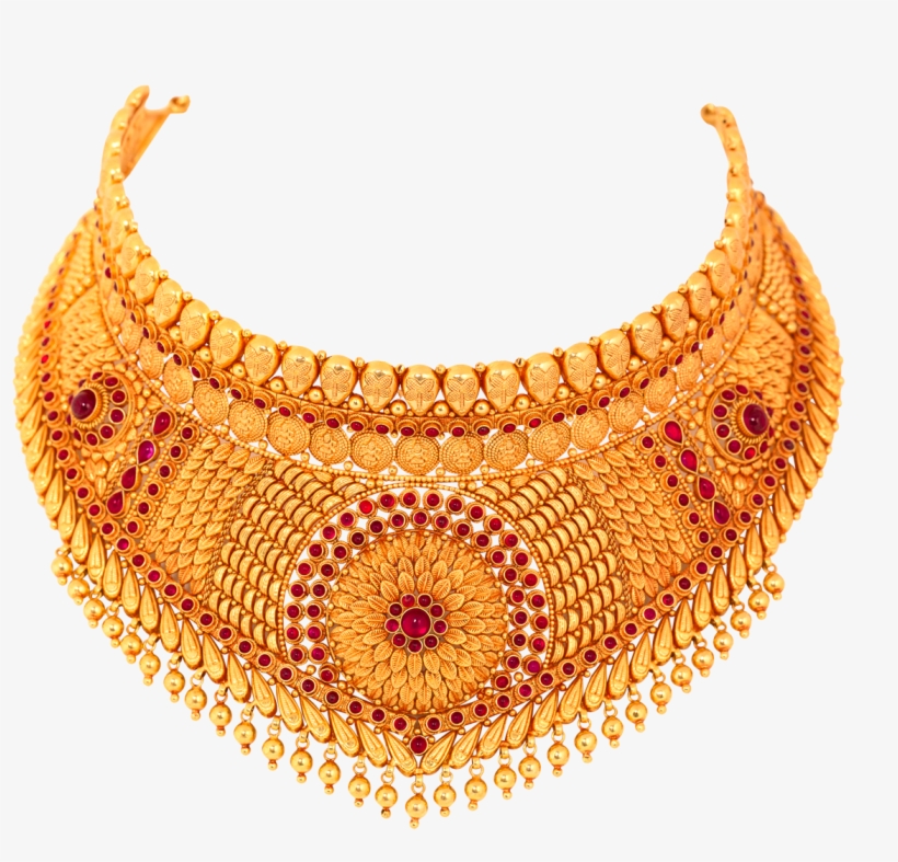 Necklaces - Rings - Earrings - Nose Pins - Temple - - Gold Jewellery, transparent png download