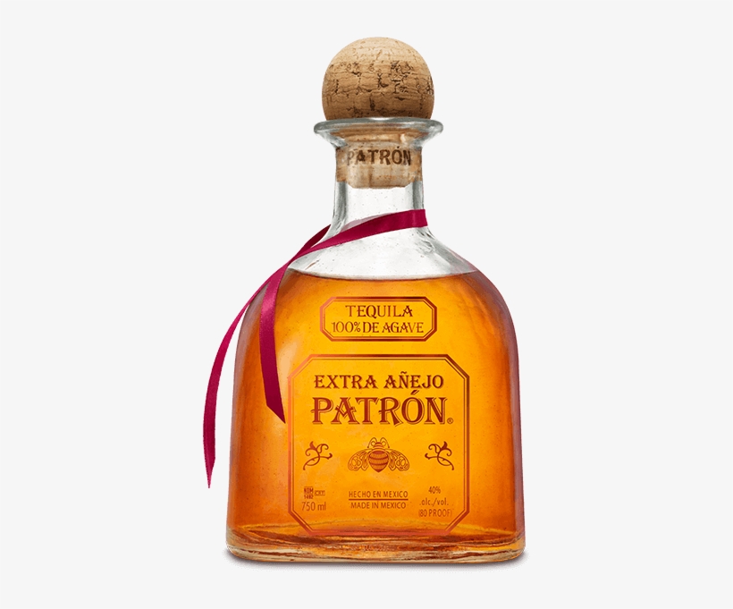 Patron Tequila Extra Anejo, transparent png download