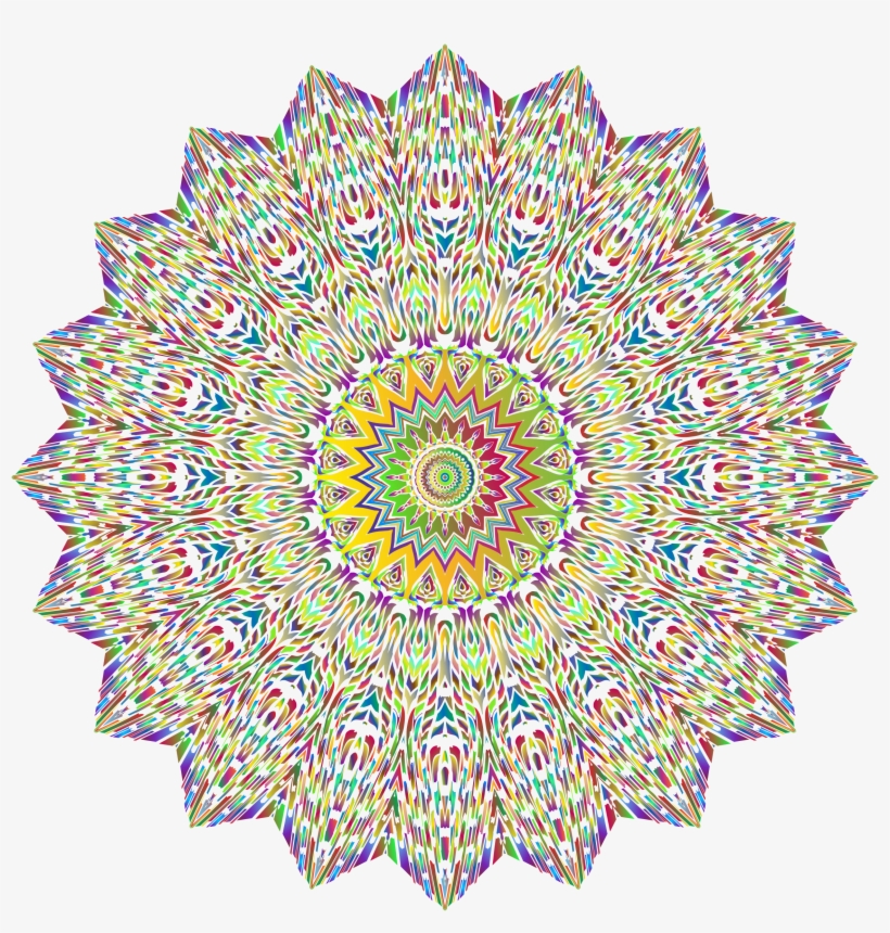 Big Image - Transparent Background Mandala Art Png, transparent png download
